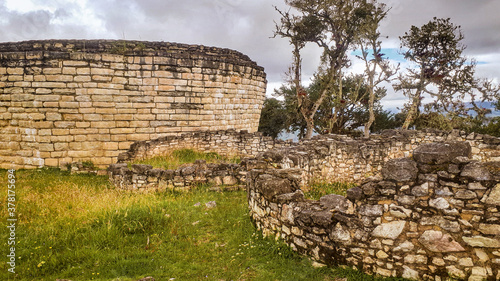 ruins of kuelap fortress in chachapoyas peru turistic place photo