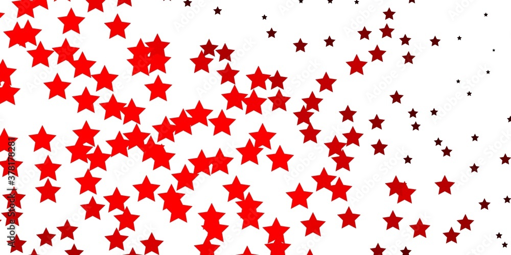 Dark Red vector layout with bright stars. Modern geometric abstract illustration with stars. Pattern for new year ad, booklets. Dark Red vector layout with bright stars. Modern geometric abstract illustration with stars. Pattern for new year ad, booklets.