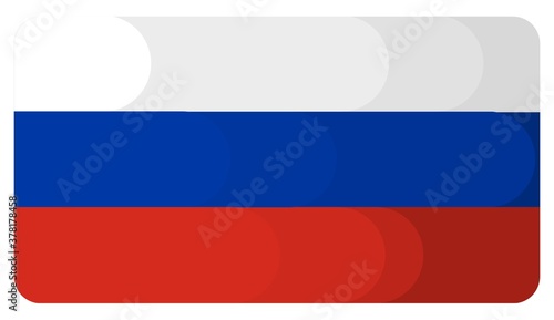 Free Download simple flag of the russian federation. flat style - GFXLoad