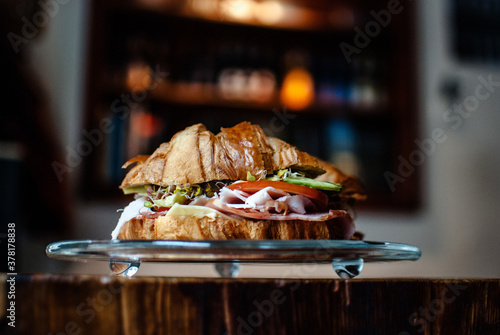 Fotografija Closeup shot of a deliciously made sandwich