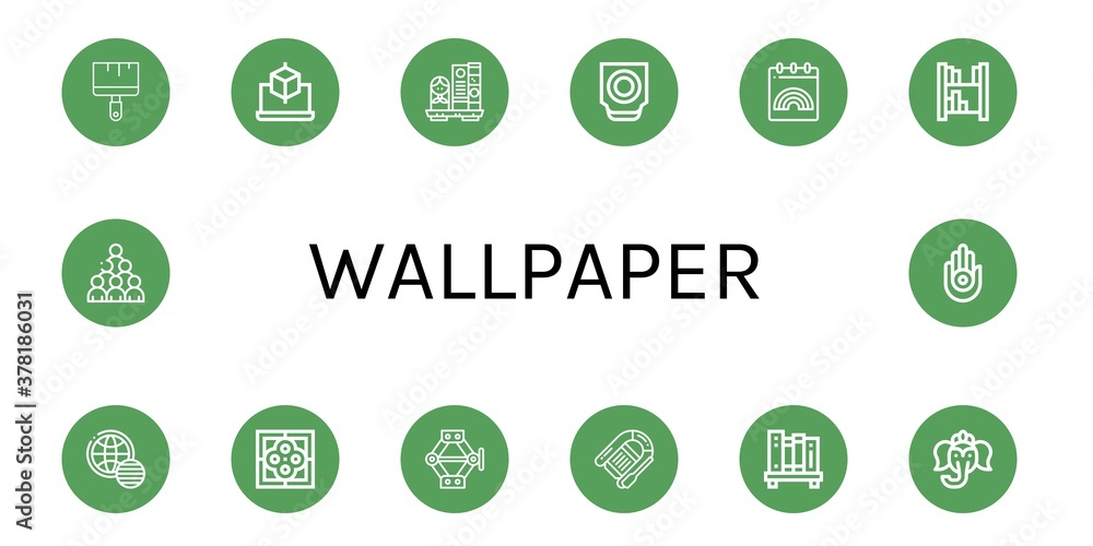 wallpaper simple icons set wallpaper simple icons set