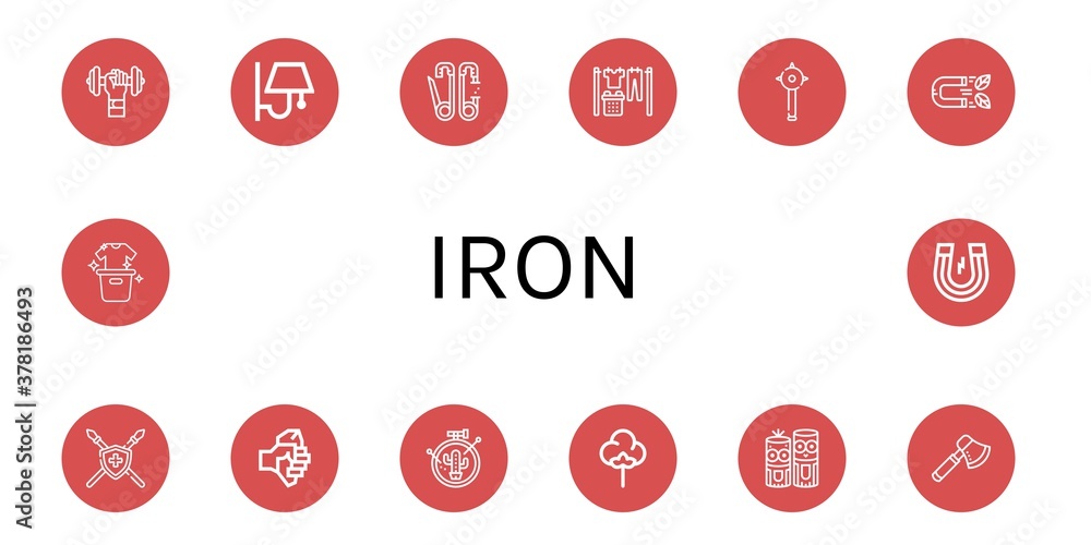 iron simple icons set iron simple icons set