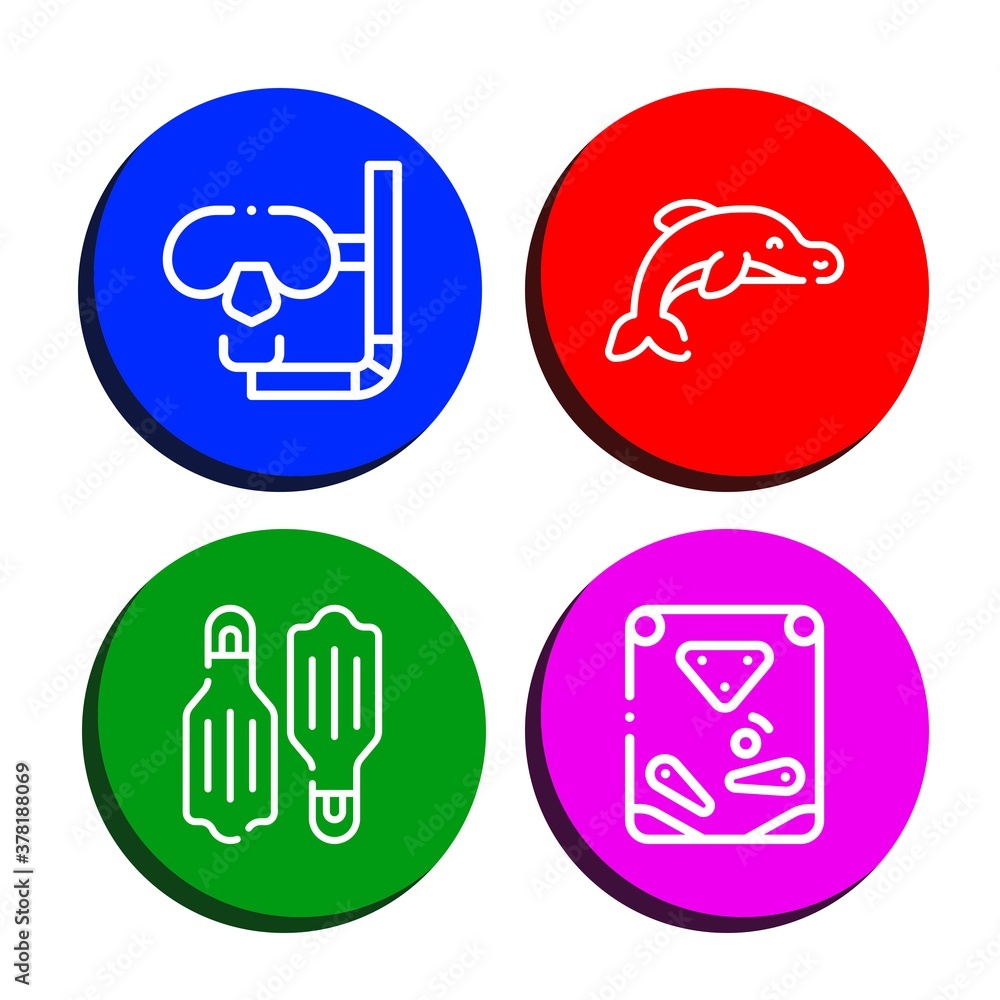 flipper simple icons set flipper simple icons set