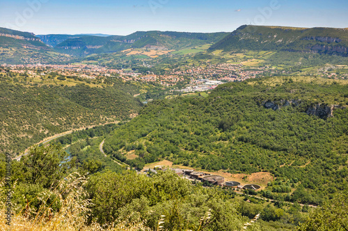 Impressive nature in the Tarn Valley, France, Europe © luisfpizarro