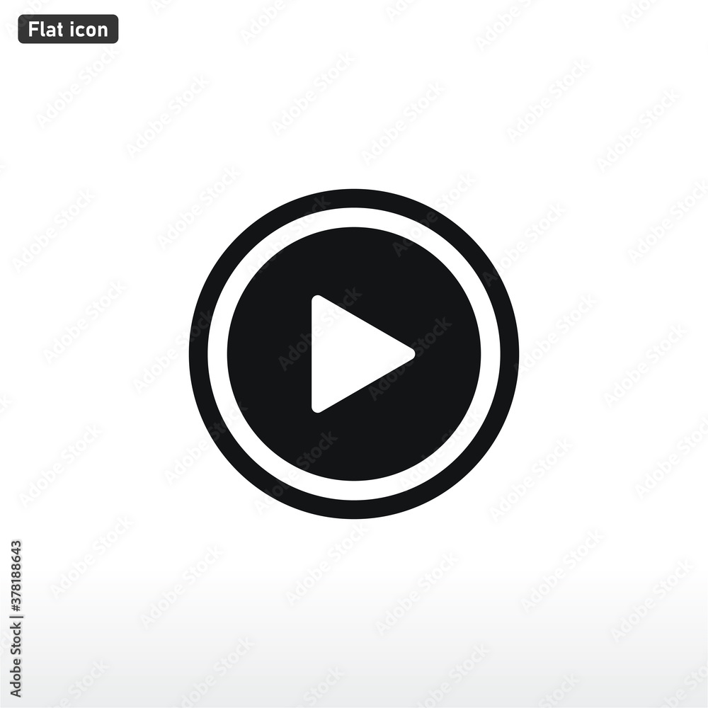 Play icon vector . Play button Play icon vector . Play button