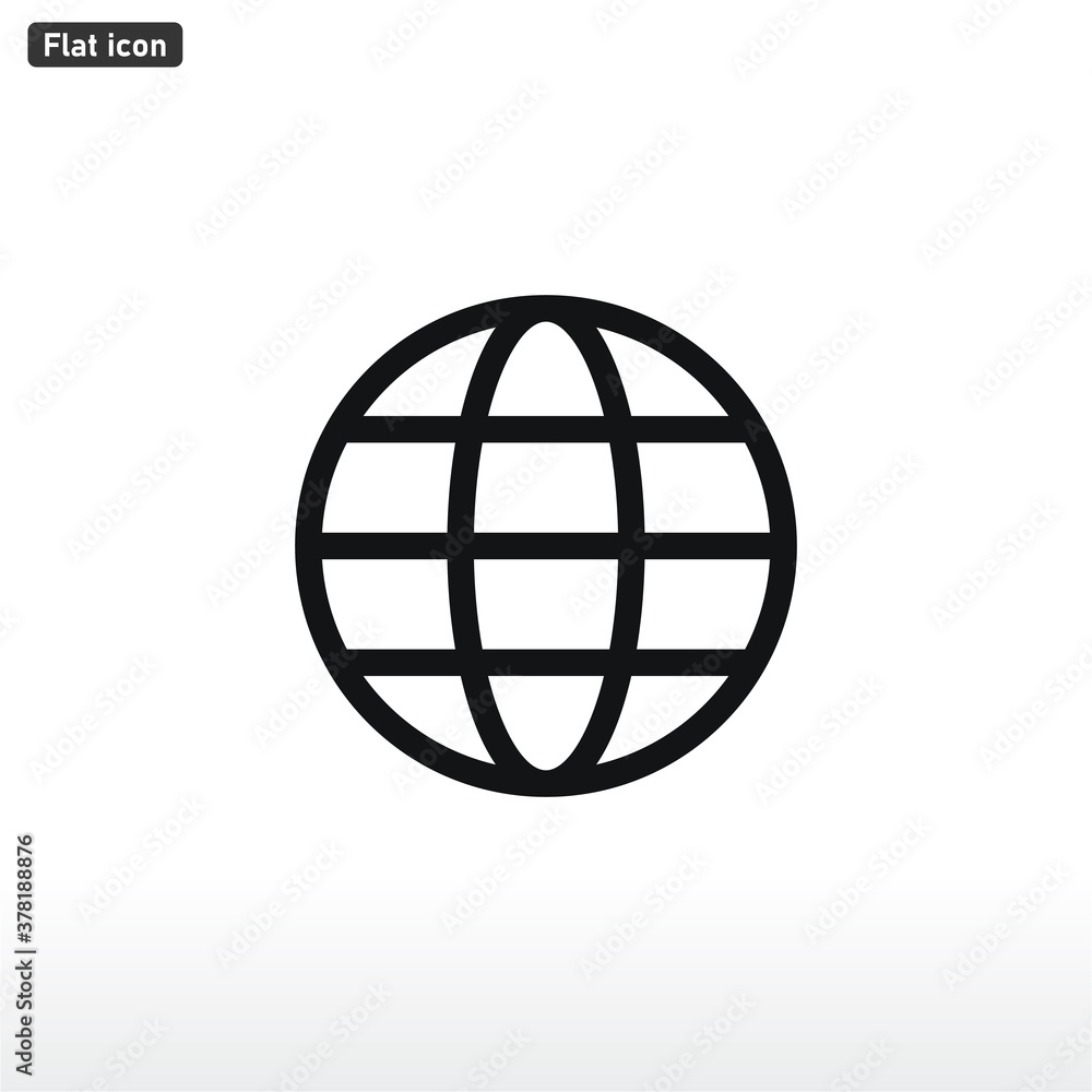 World icon vector . Earth sign World icon vector . Earth sign
