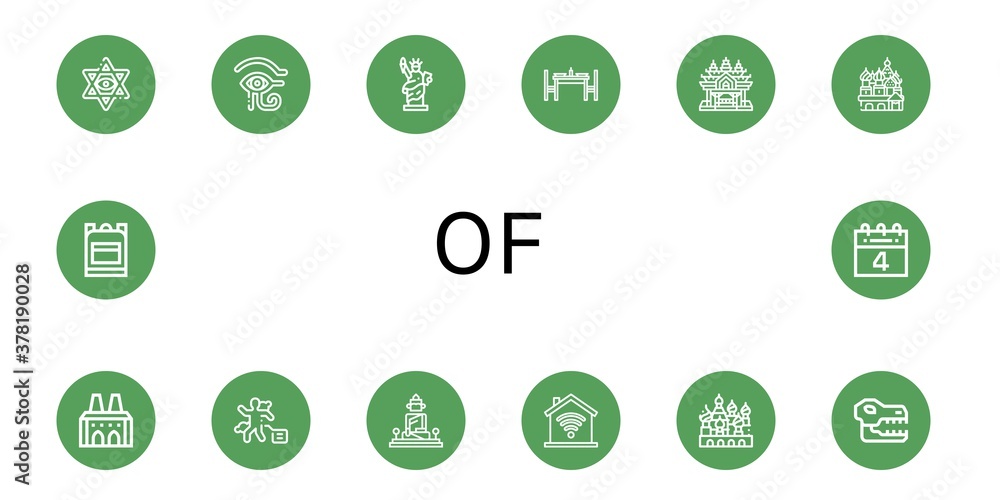 of icon set of icon set