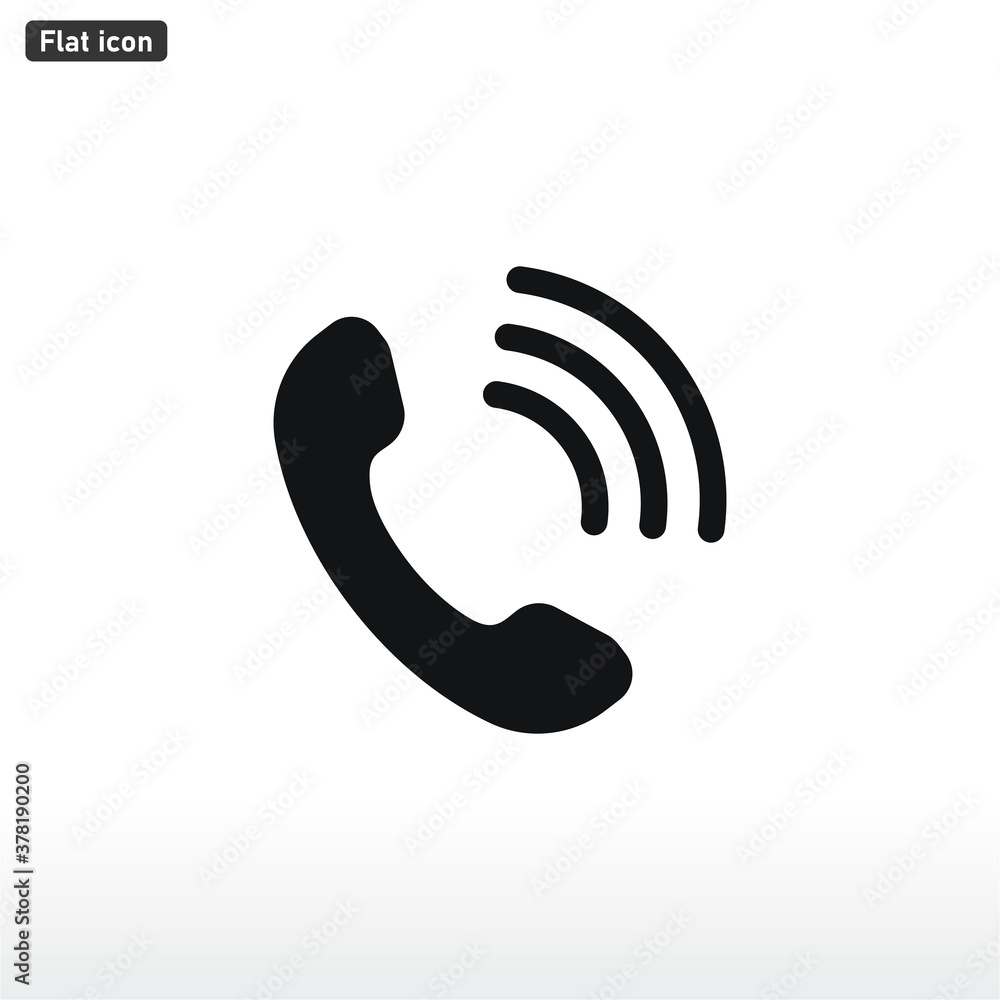 Phone icon vector . Call sign Phone icon vector . Call sign