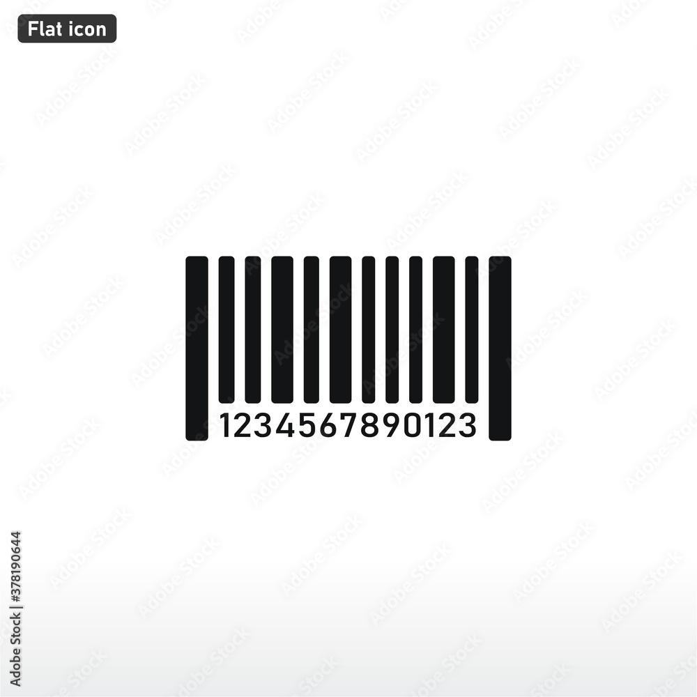 bar code icon vector . Barcode sign bar code icon vector . Barcode sign