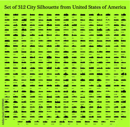 312 City Silhouette from United States of America