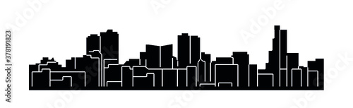 Fort Worth, Texas ( city silhouette ) 