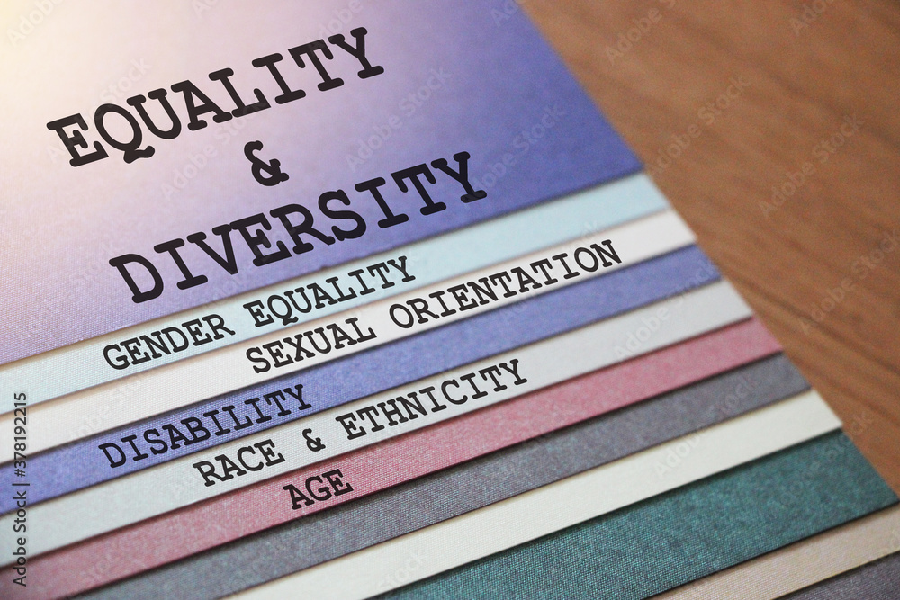 Equality and Diversity gender sexual orientation race ethnicity ...