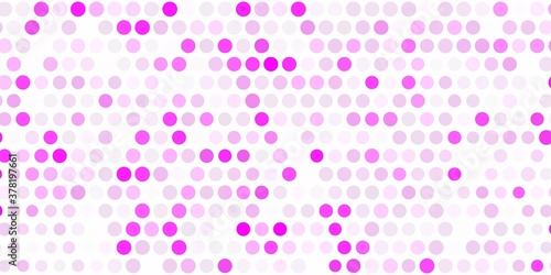 Light purple vector texture with disks.