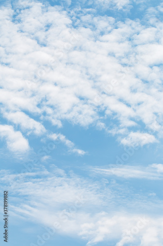 Obraz na płótnie Group of cloud in the sky w salonie
