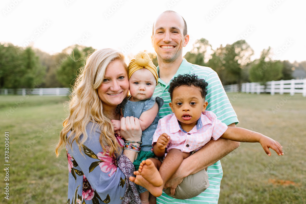 Happy Family of 4 Happy Family of 4
