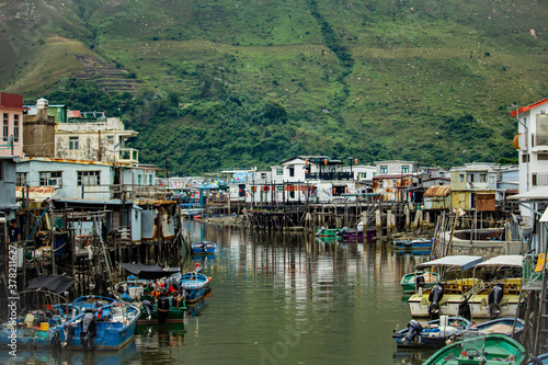 Hong Kong fishing village