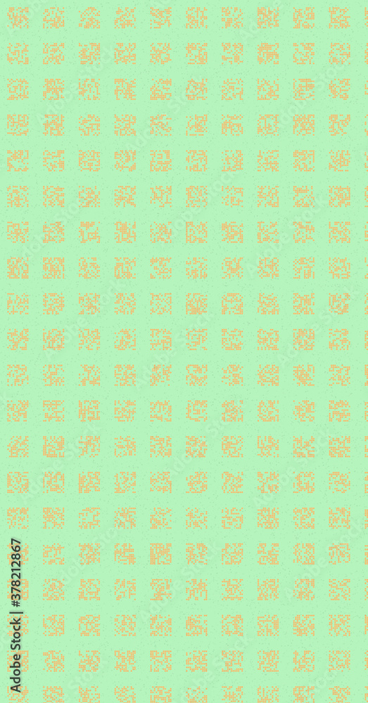 Abstract Color Halftone Dots generative art background illustration Abstract Color Halftone Dots generative art background illustration