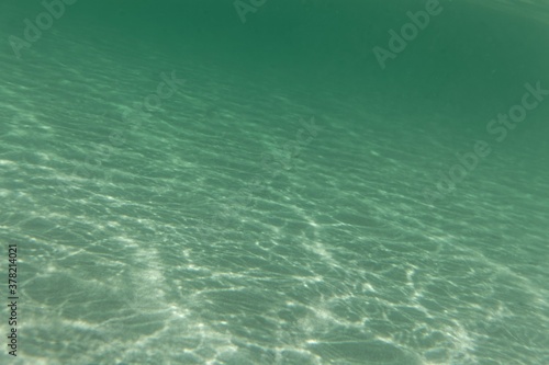 Underwater photo of light textures