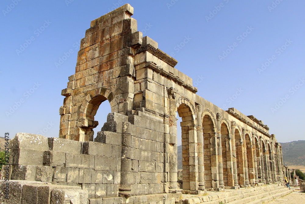 Volubilis roman ruins, Morocco