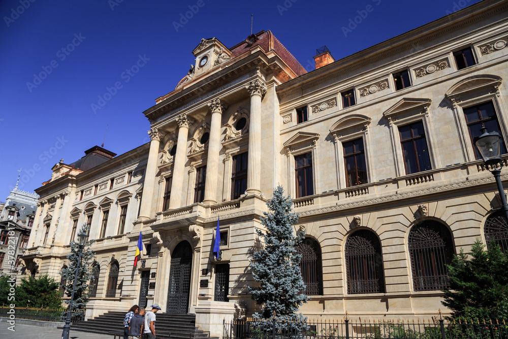 Central University Library. Bucharest city, Romania