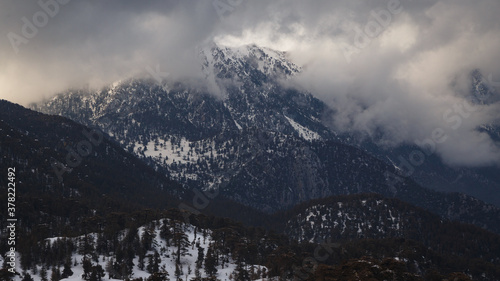 View of the Tahtali surroundings. Turkey, The Lycian Way