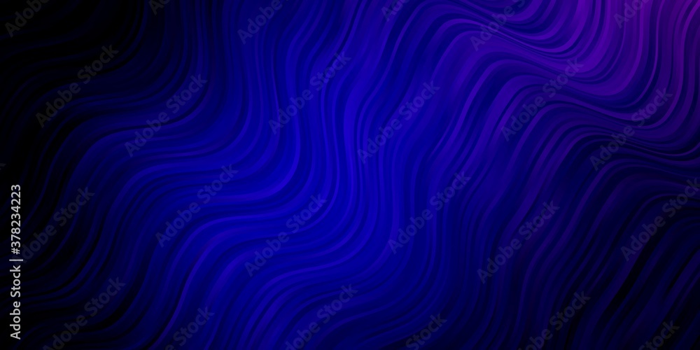 Dark Pink, Blue vector background with bows. Illustration in halftone style with gradient curves. Smart design for your promotions. Dark Pink, Blue vector background with bows. Illustration in halftone style with gradient curves. Smart design for your promotions.