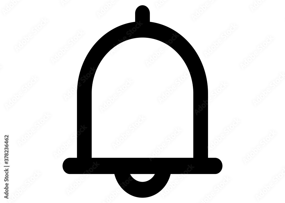 Notification bell icon for incoming inbox message. Vector ringing bell and notification number sign for alarm clock and smartphone application alert Notification bell icon for incoming inbox message. Vector ringing bell and notification number sign for alarm clock and smartphone application alert