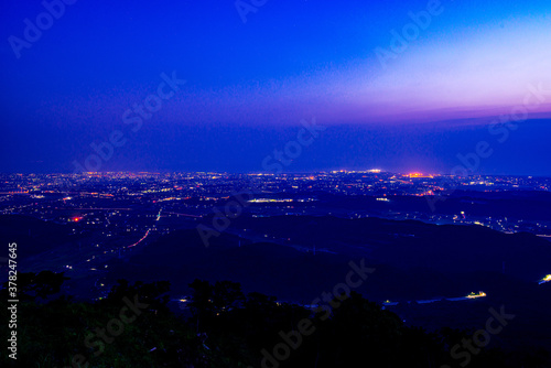 八面山から中津の夜景