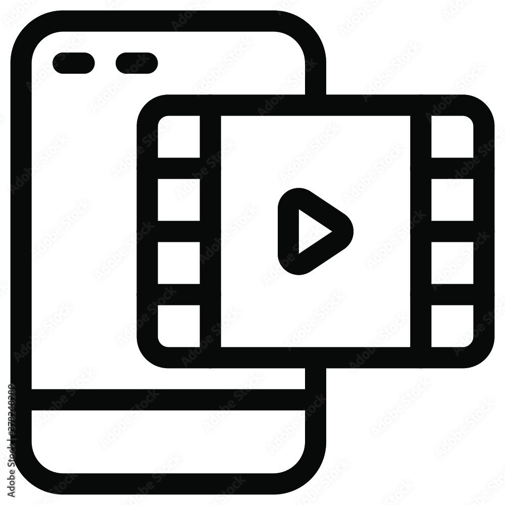 Smartphone icon. line icon. vector icon. vector illustration Smartphone icon. line icon. vector icon. vector illustration