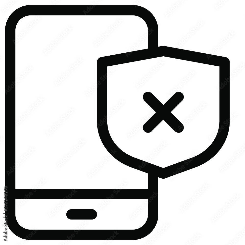 Smartphone icon. line icon. vector icon. vector illustration Smartphone icon. line icon. vector icon. vector illustration