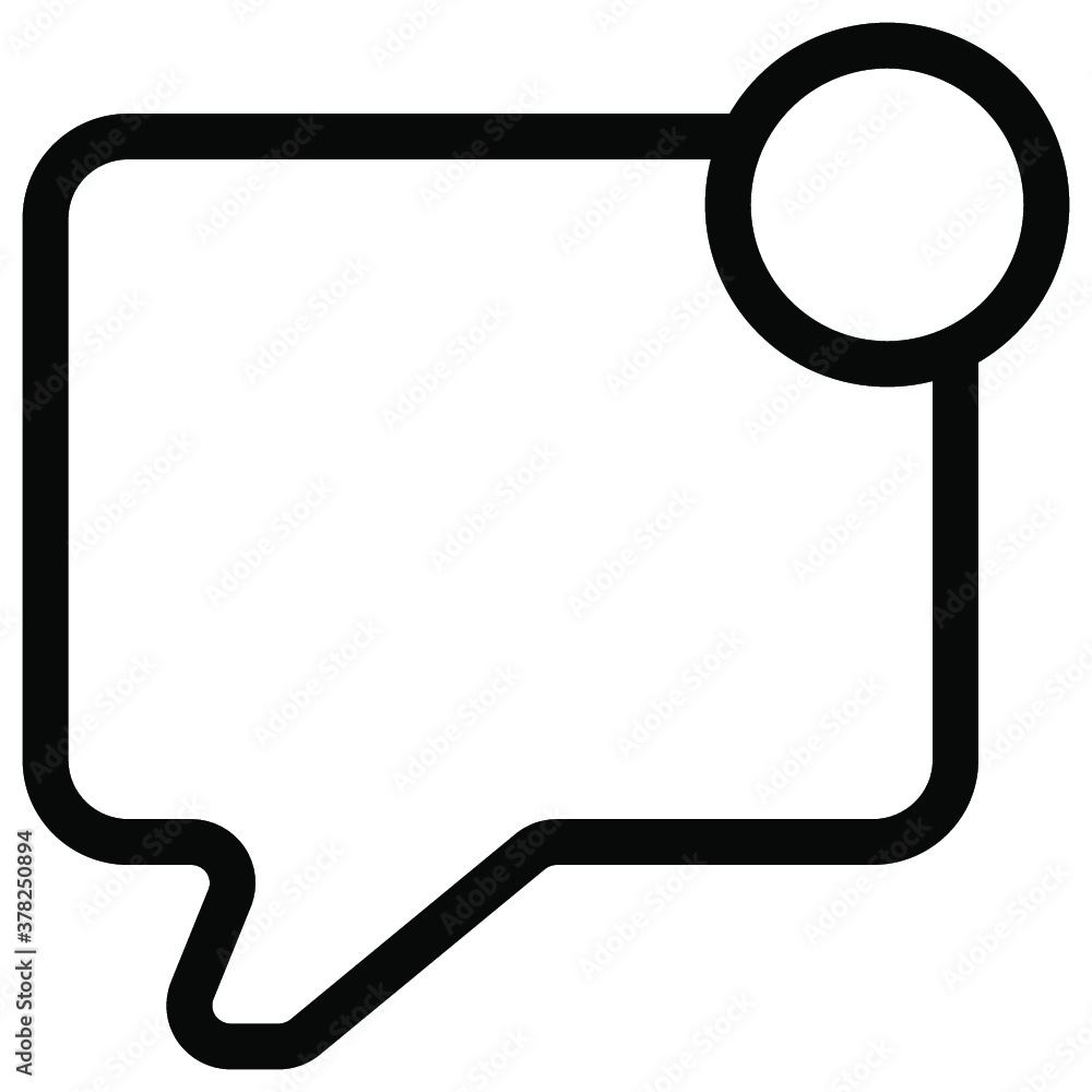 Fototapeta premium Message icon. mail icon. email icon. chat icon. chatting icon. line style icon. vector illustration. vector icon
