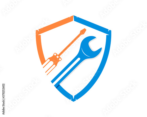 DNA Helix in the shield protection