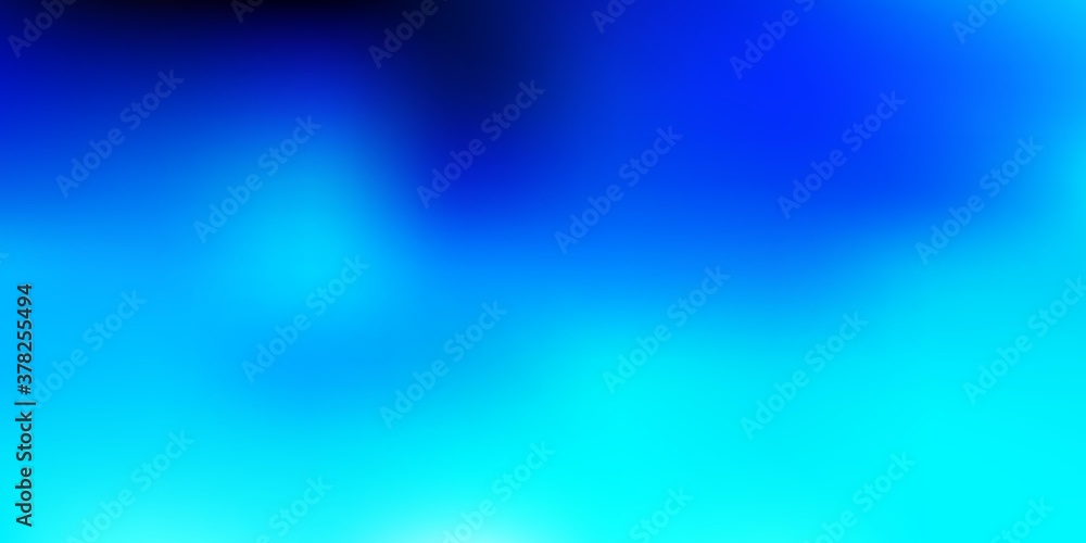 Obraz premium Light blue vector blurred template.