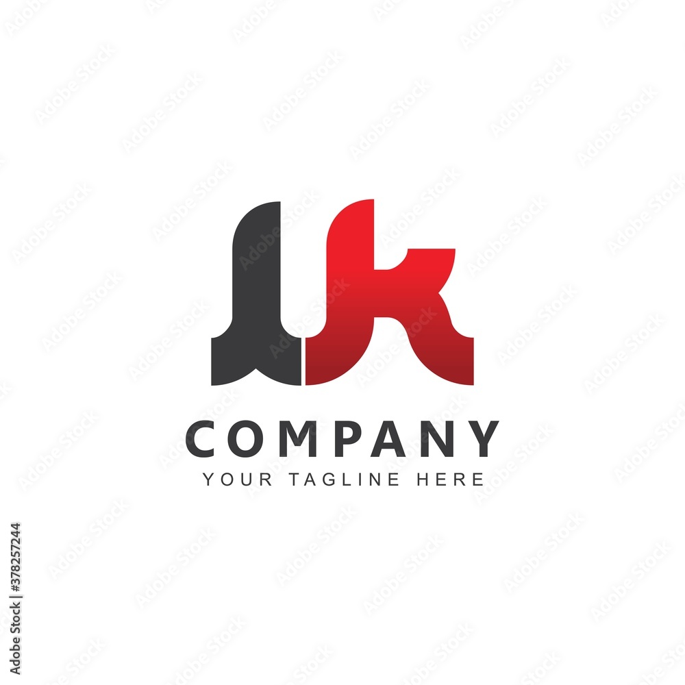 Initial LK Logo Design Vector Initial LK Logo Design Vector