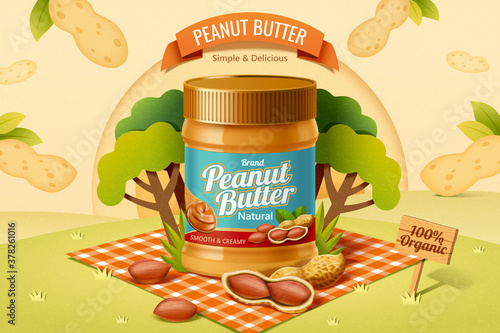 Peanut butter spread ad