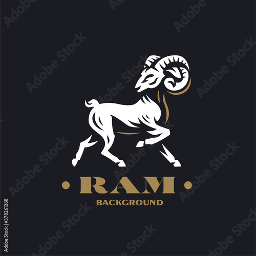 A ram or wild goat 