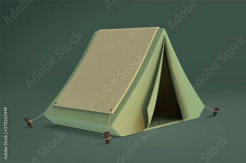 Small camping tent