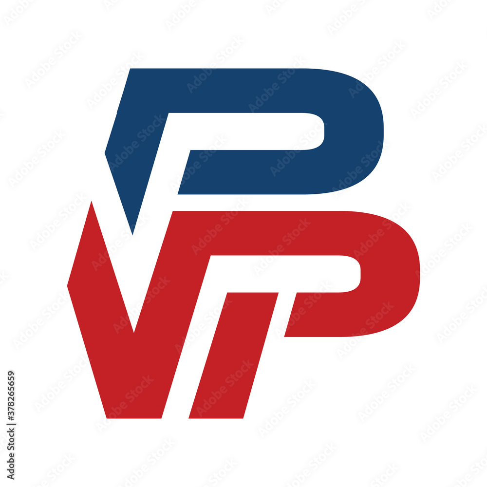 abstract sporty WP logo initial P & W letter graphic concept vector icon template abstract sporty WP logo initial P & W letter graphic concept vector icon template