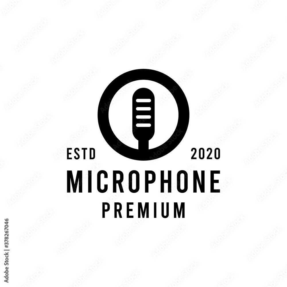 microphone Logo design Vector microphone Logo design Vector