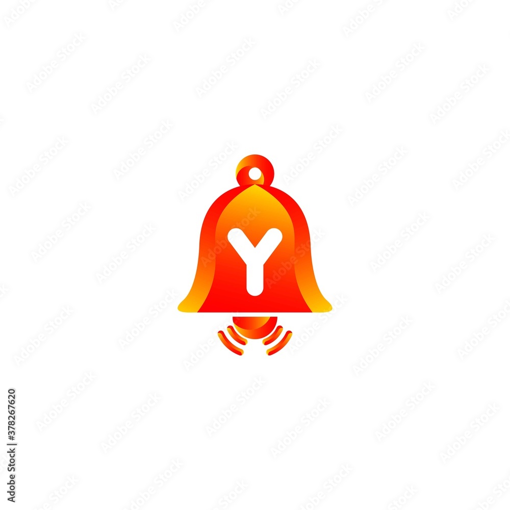 y Bell icon logo design.y letter Bell logo with gradient.Alarm logo design.alarm notification icon vector y Bell icon logo design.y letter Bell logo with gradient.Alarm logo design.alarm notification icon vector