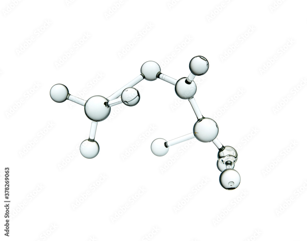 molecule or atom, Abstract structure for Science or medical background molecule or atom, Abstract structure for Science or medical background