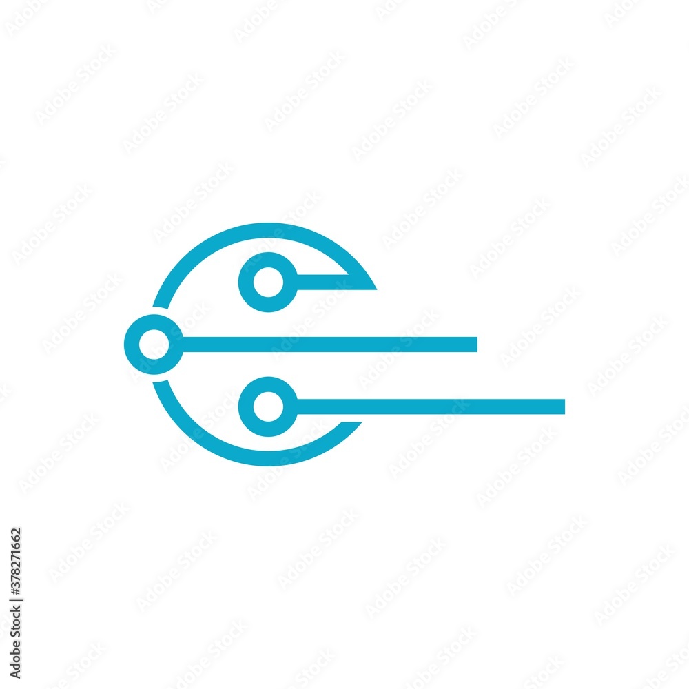 Business technology logo Business technology logo