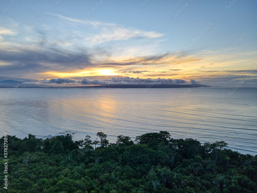Pristine undisturbed beaches of the Peninsula de Osa in Costa Rica	