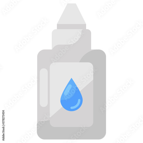 
Oil bottle icon design, vector of oil dropper 
