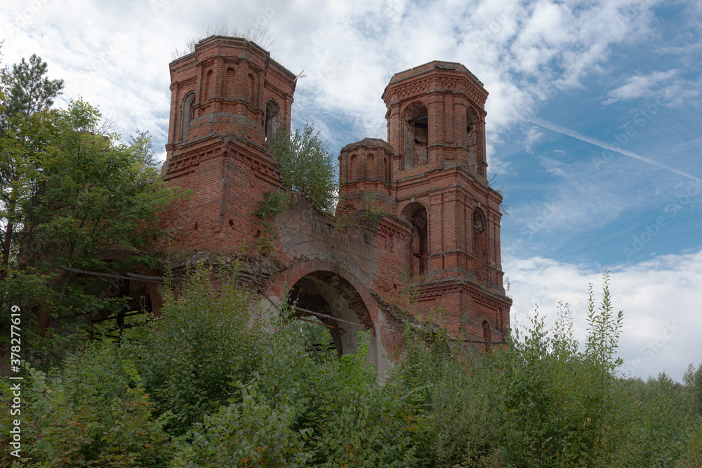 Ruins of an ancient church