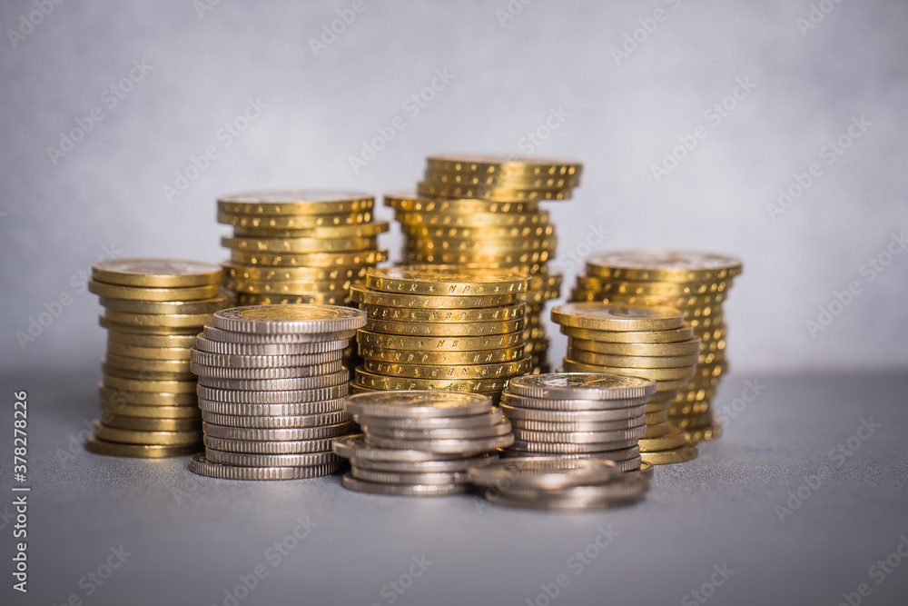 Stack of polish cins