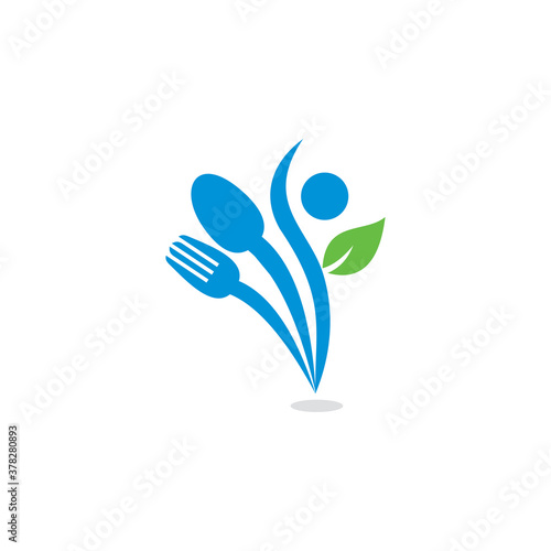 Abstract Cafe Vector , Food Logo
