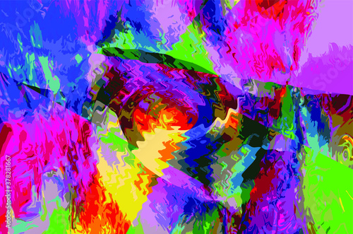 abstract colorful background with splashes