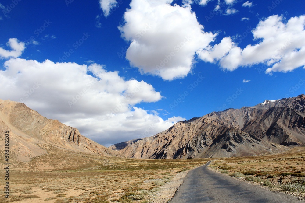 Beautiful mountains of Ladakh, India.