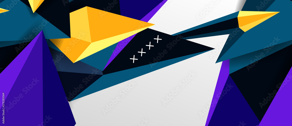 3d low poly abstract shape background vector illustration 3d low poly abstract shape background vector illustration